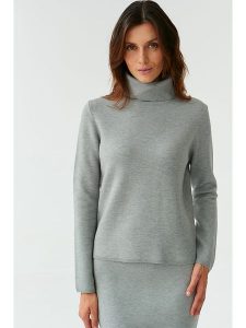 TATUUM Sweter w kolorze szarym rozmiar: XL. Szare golfy Tatuum, bez wzorów. Za 96,37 zł.