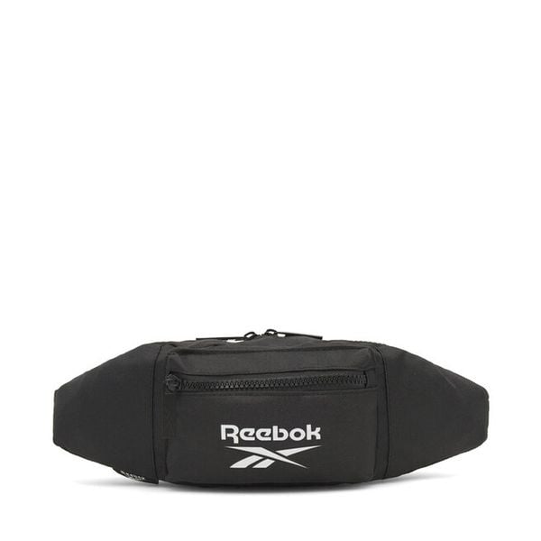 Nerka Reebok. Czarne nerki i saszetki Reebok, bez wzorów. Za 39,99 zł.