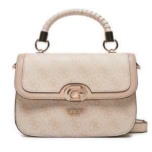 Torebka Guess. Czerwone torebki klasyczne Guess, z aplikacjami, bez dodatków. Za 469,99 zł.