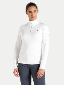 Dare2B Bluza techniczna Lowline II DWL452 Biały Slim Fit. Białe bluzy DARE2B, bez wzorów, z syntetyku, bez kaptura. Za 199,99 zł.