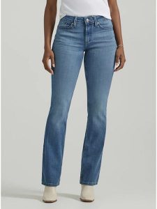 Lee Dżinsy - Bootcut fit - w kolorze błękitnym rozmiar: W31/L31. Niebieskie jeansy Lee, z aplikacjami, ze skóry. Za 173,99 zł.