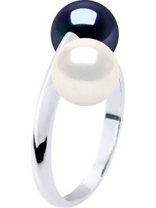 Pearline Złoty pierścionek z perłami rozmiar: 48. Białe pierścionki Pearline, z perłą, złote. Za 1 217,99 zł.