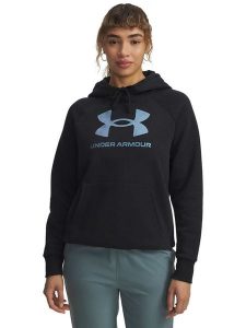 Under Armour Bluza polarowa w kolorze czarnym rozmiar: S. Czarne bluzy Under Armour, s, bez wzorów, z polaru, bez kaptura. Za 156,98 zł.