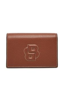 BOSS Portfel Anett New SM 50536339 Brązowy. Brązowe portfele Boss, bez wzorów, ze skóry. Za 359,99 zł.