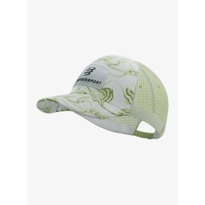 Czapka z daszkiem Compressport Trucker 6P Cap. Zielone czapki Compressport, bez wzorów, sportowe. Za 109,99 zł.