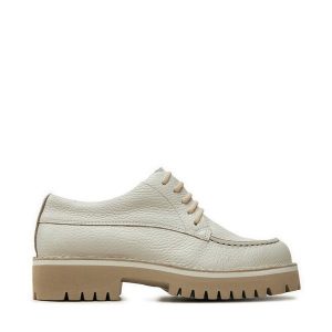 Trapery Fracap. Białe buty zimowe Fracap, bez obcasa, bez zapięcia. Za 799,99 zł.