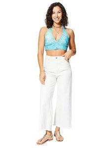 Ipanima Top w kolorze błękitnym rozmiar: 34-40. Niebieskie topy Ipanima, bez wzorów, bez kołnierzyka, bez ramiączek. Za 34,99 zł.