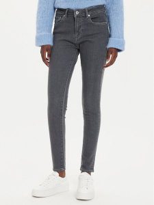Pepe Jeans Jeansy PL204728 Szary Skinny Fit. Szare jeansy Pepe Jeans, bez wzorów, z bawełny. Za 329,99 zł.