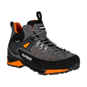 Buty trekkingowe dla dorosłych Alpinus The Ridge Mid Pro. Brązowe buty trekkingowe ALPINUS, bez zapięcia. Za 699,00 zł.