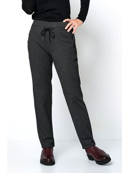 Rosner Spodnie w kolorze antracytowym rozmiar: 42K. Czarne spodnie z wysokim stanem Rosner, bez wzorów, z materiału, z podwyższonym stanem. Za 161,34 zł.