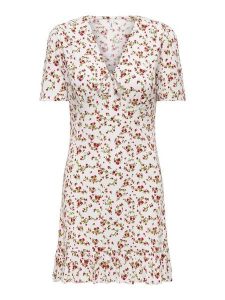 ONLY Sukienka letnia Molly 15371873 Kolorowy Regular Fit. Sukienki ONLY, na lato, s, bez wzorów, z syntetyku, bez kołnierzyka, bez ramiączek. Za 129,99 zł.