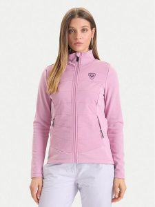 Rossignol Bluza techniczna Classique RLNWL16 Różowy Regular Fit. Czerwone bluzy Rossignol, l, bez wzorów, z syntetyku, bez kaptura. Za 399,99 zł.