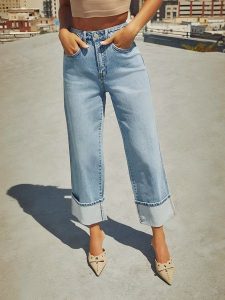 Tazga Dżinsy - Comfort fit - w kolorze błękitnym rozmiar: 38. Niebieskie jeansy Tazga, bez wzorów, z podwyższonym stanem. Za 188,85 zł.