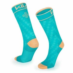 Skarpety rowerowe unisex Kilpi CYCLER-U. Zielone skarpetki Kilpi, bez wzorów. Za 50,25 zł.