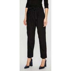 Vero Moda - Spodnie. Spodnie z wysokim stanem marki Vero Moda. W wyprzedaży za 79,90 zł.