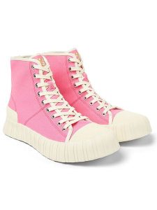 Camper Sneakersy w kolorze różowym rozmiar: 43. Różowe trampki Camper, bez wzorów, za kostkę, bez zapięcia. Za 333,81 zł.