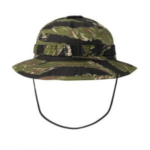 Kapelusz turystyczny Boonie Mk2 Tiger Stripe. Brązowe kapelusze HELIKON-TEX, bez wzorów, sportowe. Za 80,99 zł.