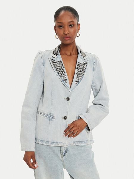 One Teaspoon Marynarka 26469 Niebieski Relaxed Fit. Niebieskie marynarki i żakiety One Teaspoon, l, bez wzorów, z bawełny. Za 599,99 zł.