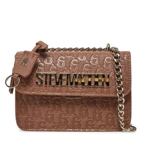 Torebka Steve Madden. Brązowe torebki klasyczne Steve Madden, bez wzorów, bez dodatków. Za 339,99 zł.