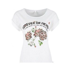 Q/S Designed By T-Shirt Damski Xs Biały. T-shirty marki Q/S designed by. W wyprzedaży za 48,00 zł.
