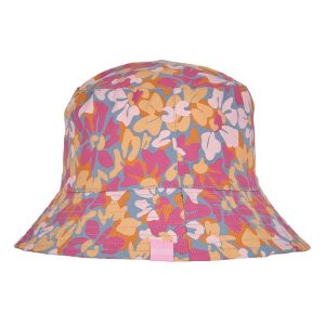 Czapka Rybaczka Damska Kwiaty Dwustronna. Niebieskie czapki Regatta, bez wzorów, sportowe. Za 40,99 zł.
