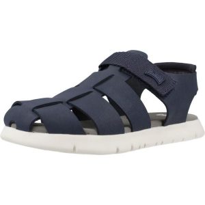 Sandały CAMPER ORUGA SANDAL Niebieski. Niebieskie sandały Camper, bez wzorów, ze skóry, bez obcasa, bez zapięcia. Za 276,30 zł.