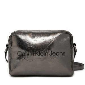 Torebka Calvin Klein. Żółte listonoszki Calvin Klein, bez wzorów, bez dodatków. Za 189,99 zł.