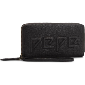 Duży Portfel Damski PEPE JEANS - Delphine Wallet PL070164 Black 999. Portfele marki Pepe Jeans. W wyprzedaży za 109,00 zł.