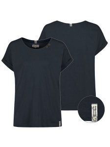 Sublevel Koszulka w kolorze granatowym rozmiar: XXL. Niebieskie bluzki Sublevel, xxl, bez wzorów, bez kołnierzyka, bez ramiączek. Za 57,20 zł.