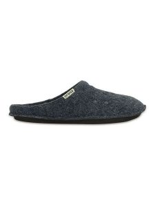 Crocs Kapcie "Classic Slipper" w kolorze granatowym rozmiar: 36/37. Niebieskie kapcie Crocs, bez wzorów, z materiału. Za 43,78 zł.