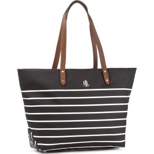 Torebka LAUREN RALPH LAUREN - Bainbridge 431576421035 Black. Shopper bag marki Lauren Ralph Lauren. Za 609,90 zł.