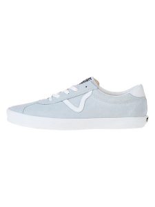 Vans Skórzane sneakersy "Sport Low" w kolorze błękitnym rozmiar: 40,5. Niebieskie trampki Vans, bez wzorów, ze skóry, bez zapięcia. Za 197,63 zł.