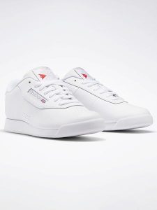 Reebok Sneakersy "Princess" w kolorze białym rozmiar: 38. Białe trampki Reebok, bez wzorów, bez zapięcia. Za 192,79 zł.