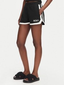 Roxy Szorty sportowe Essential Energy ERJFB03441 Czarny Regular Fit. Czarne spodenki sportowe Roxy, l, bez wzorów, z bawełny. Za 199,99 zł.