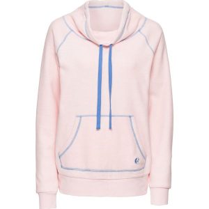 Bluza z polaru bonprix pastelowy jasnoróżowy - niebieski. Bluzy marki 4f. Za 79,99 zł.