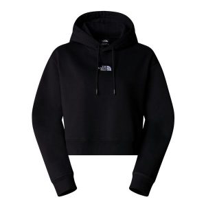 The North Face Bluza Essential Crop Nf0A89Exjk3. Czarne bluzy The North Face, bez wzorów, bez kaptura. Za 319,00 zł.