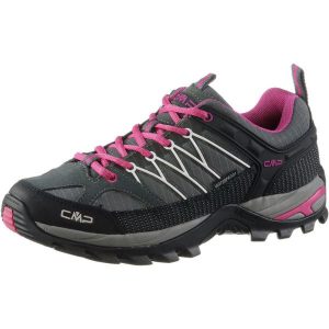 Buty trekkingowe damskie, Rigel Low Wmn. Czarne buty trekkingowe CMP, z gumy, bez zapięcia. Za 354,99 zł.