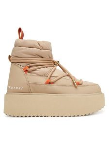 Inuikii Śniegowce Technical Platform 1002.005.0011 Beżowy. Brązowe buty zimowe Inuikii, z materiału, bez obcasa, bez zapięcia. Za 829,99 zł.