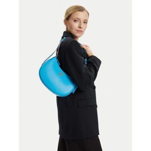 Torebka PINKO. Niebieskie torebki klasyczne Pinko, bez wzorów, bez dodatków. Za 665,99 zł.