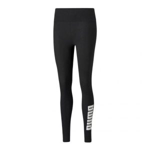Damskie Legginsy Z Logo Power. Czarne legginsy Puma, bez wzorów. Za 178,99 zł.