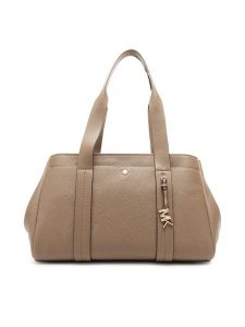 MICHAEL Michael Kors Torebka 30T5G1ZT7L Beżowy. Brązowe kuferki MICHAEL Michael Kors, bez wzorów, ze skóry, bez dodatków. Za 1 499,00 zł.