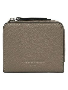 Liebeskind Berlin Skórzany portfel w kolorze szarobrązowym - 11 x 9 x 2 cm rozmiar: onesize. Brązowe portfele Liebeskind Berlin, bez wzorów, z materiału. Za 222,94 zł.