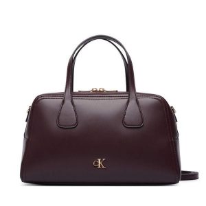 Torebka Calvin Klein. Czerwone torebki klasyczne Calvin Klein, bez wzorów, bez dodatków. Za 569,99 zł.