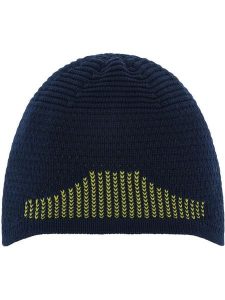 Eisbär Czapka beanie "Active Warm" w kolorze limonkowo-granatowym rozmiar: onesize. Niebieskie czapki Eisbar, bez wzorów, z wełny. Za 127,35 zł.