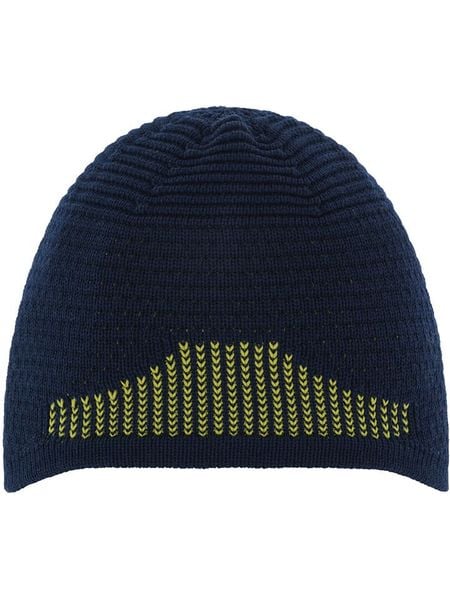 Eisbär Czapka beanie "Active Warm" w kolorze limonkowo-granatowym rozmiar: onesize. Niebieskie czapki Eisbar, bez wzorów, z wełny. Za 148,96 zł.