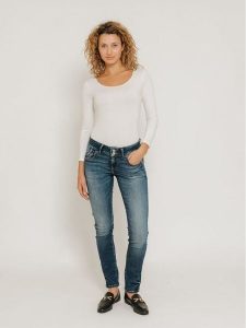 LTB Dżinsy "Molly" - Regular fit - w kolorze granatowym rozmiar: W33/L32. Niebieskie jeansy LTB, bez wzorów. Za 214,95 zł.