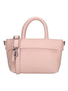 Beagles Skórzana torebka "Tarragona" w kolorze jasnoróżowym - 18 x 13 x 8 cm rozmiar: onesize. Różowe torebki klasyczne Beagles, bez wzorów, z materiału, przez ramię, bez dodatków. Za 60,99 zł.