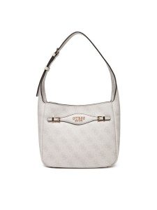 Guess Torebka Katya HWSG96 52010 Biały. Białe torebki klasyczne Guess, z aplikacjami, ze skóry, bez dodatków. Za 469,99 zł.