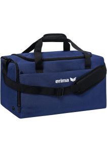 Torba sportowa Erima. Czarne torby podróżne i sportowe Erima, bez wzorów, z materiału, na ramię, duże. Za 59,00 zł.