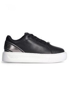 Liu Jo Skórzane sneakersy w kolorze czarnym rozmiar: 37. Czarne trampki Liu Jo, bez wzorów, bez zapięcia. Za 439,45 zł.